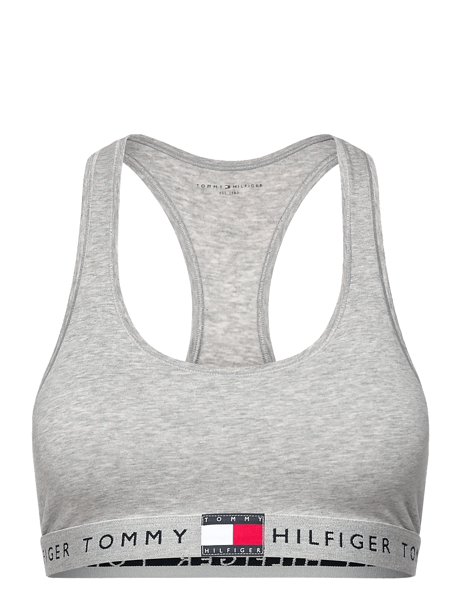 Tommy Hilfiger - RACERBACK BRALETTE (EXT.SIZES) - singlet-bh-er - light grey heather - 1