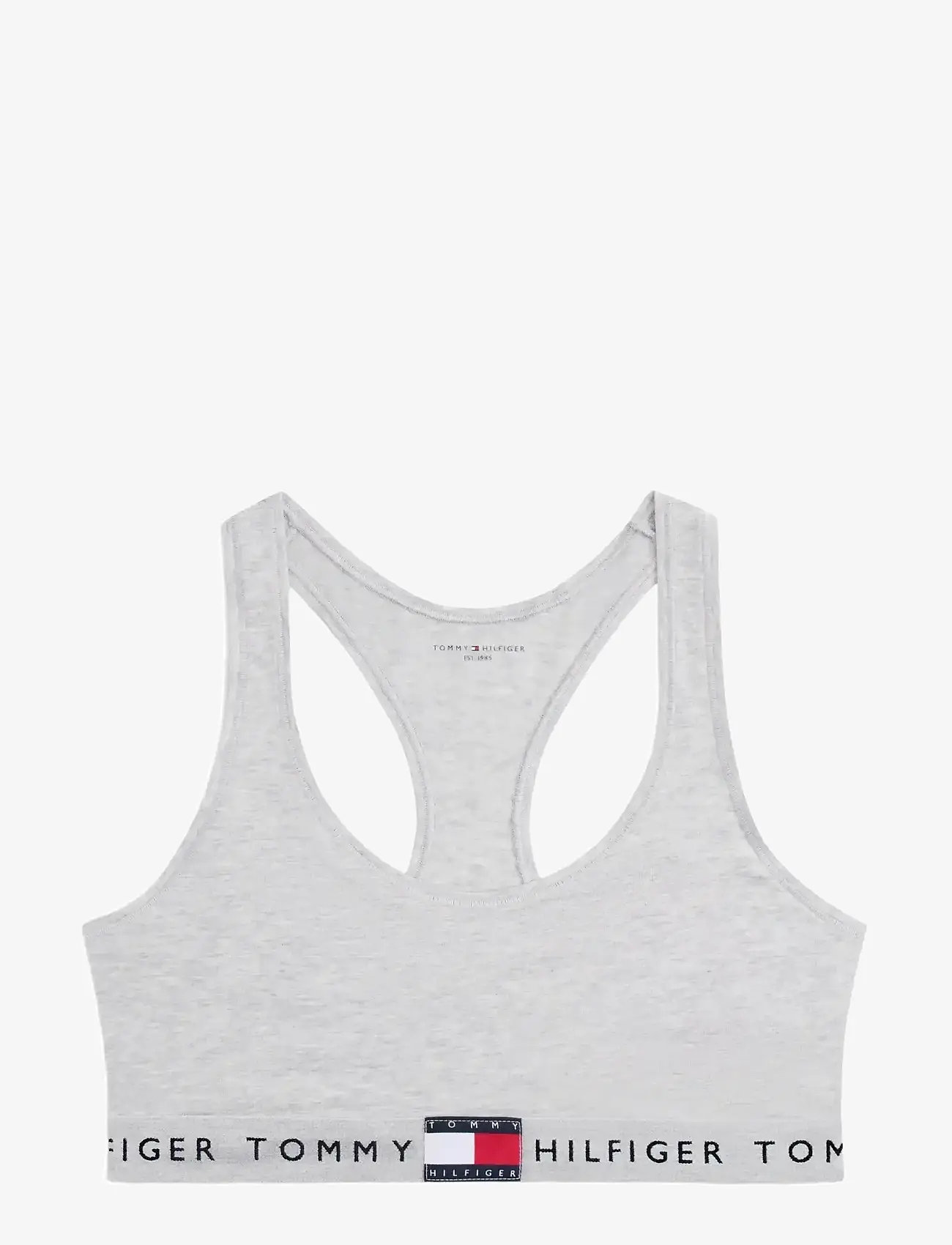 Tommy Hilfiger - RACERBACK BRALETTE (EXT.SIZES) - tank top-bh'er - light grey heather - 3