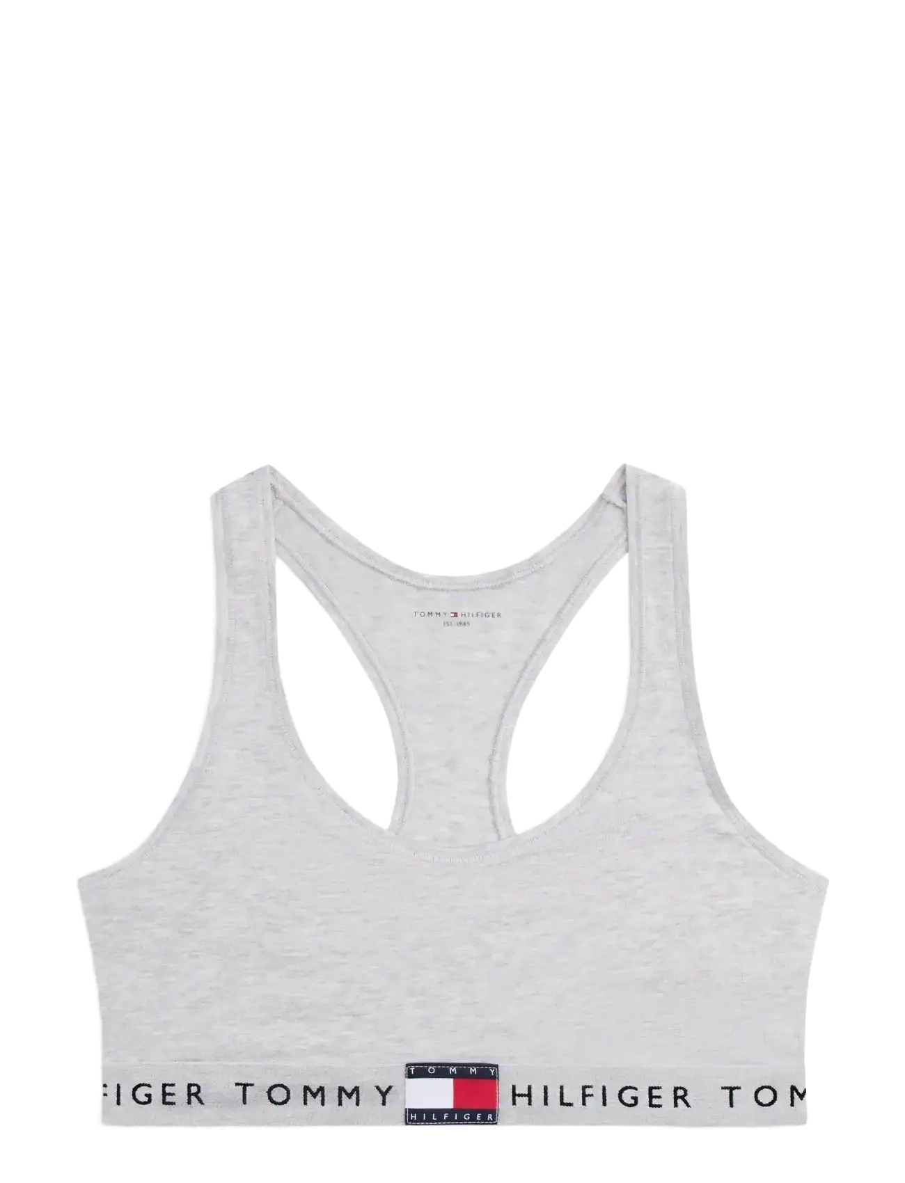 Tommy Hilfiger - RACERBACK BRALETTE (EXT.SIZES) - singlet-bh-er - light grey heather - 3