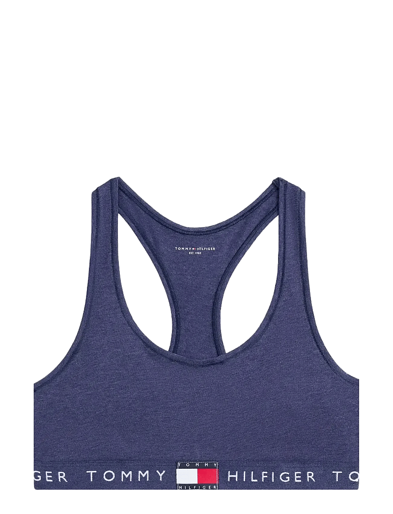Tommy Hilfiger - RACERBACK BRALETTE (EXT.SIZES) - bralette - navy heather - 0