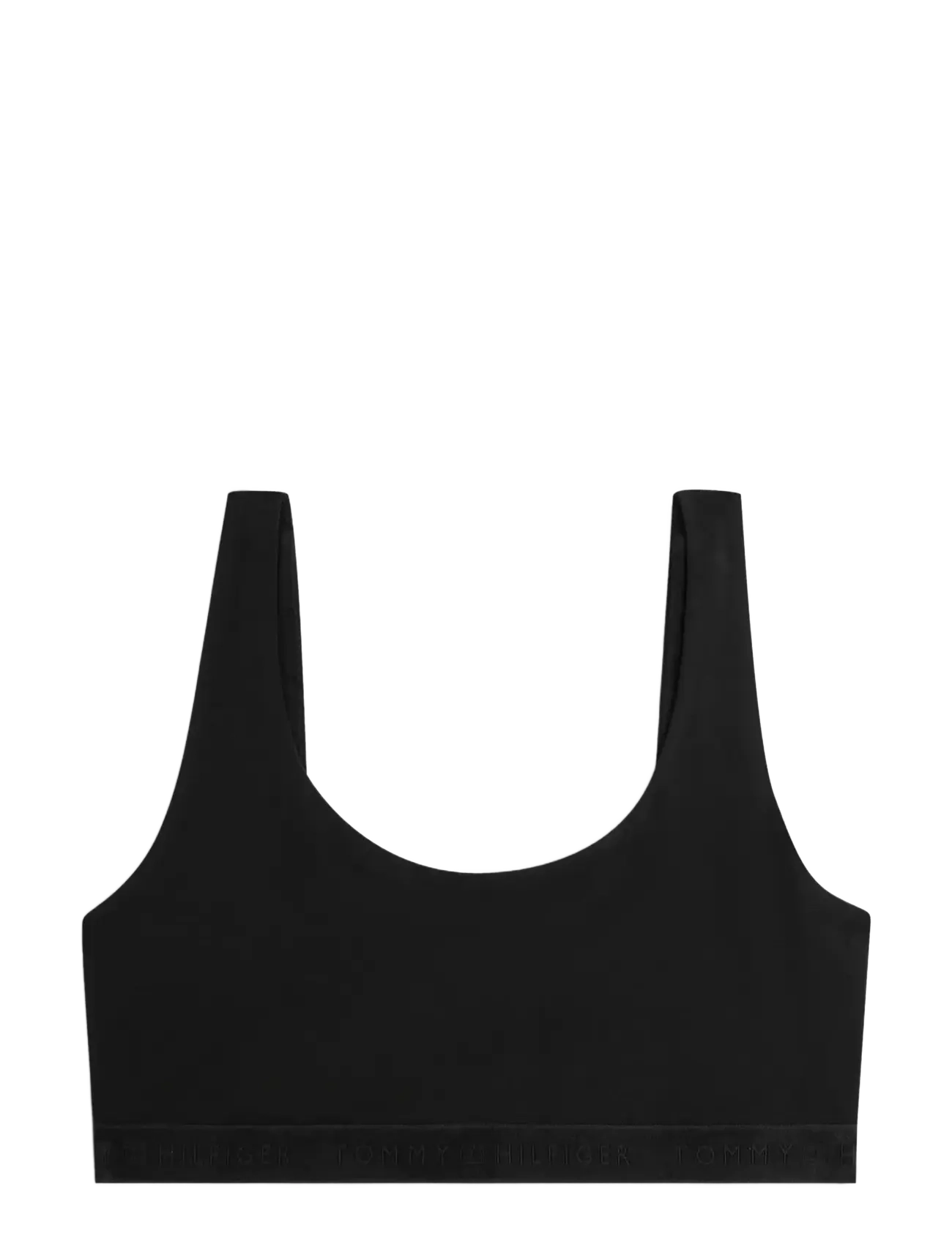Tommy Hilfiger UNLINED BRALETTE  (EXT. SIZES) - Bralette - BLACK / black