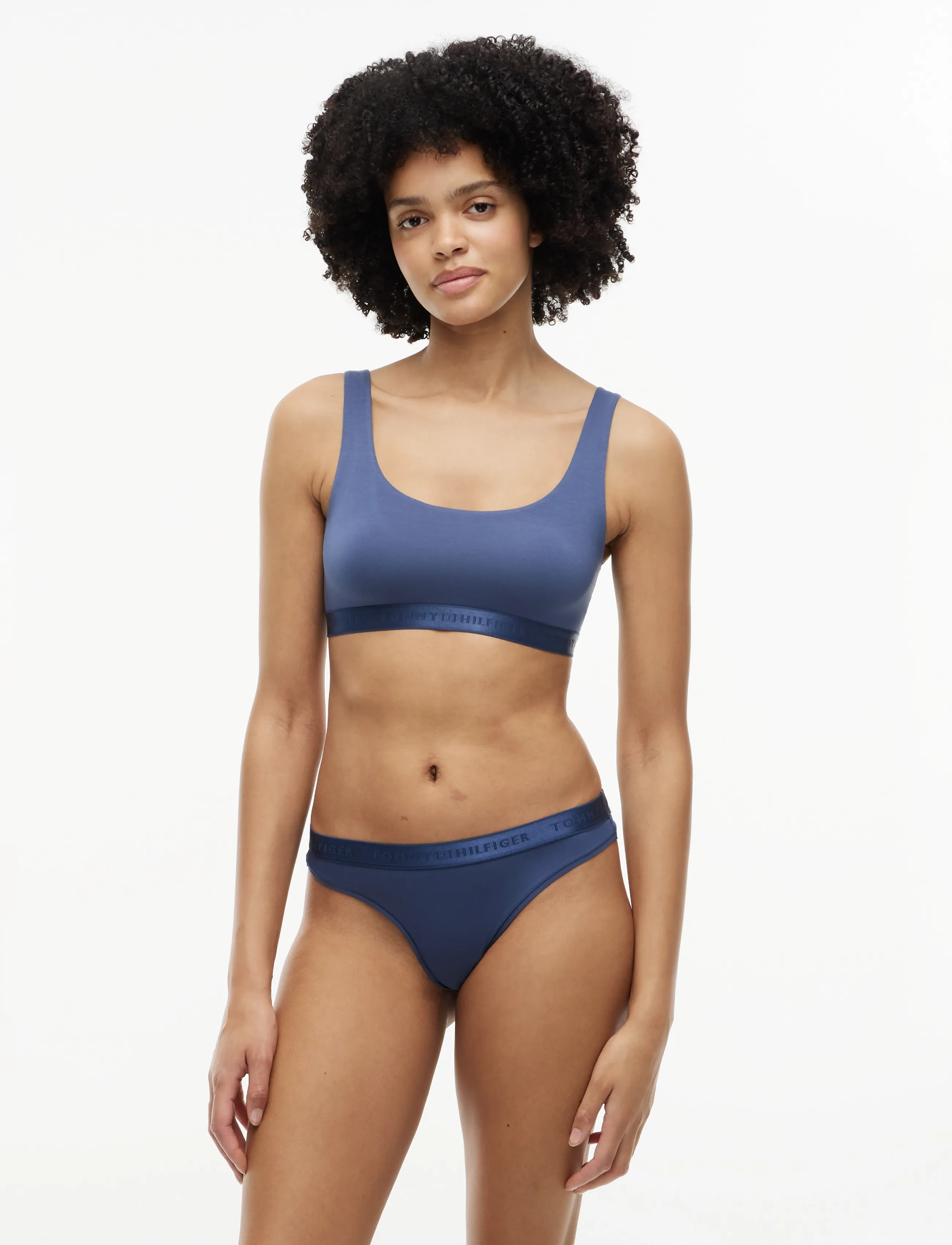 Tommy Hilfiger - THONG  (EXT. SIZES) - stringtrosor - aegean sea - 0