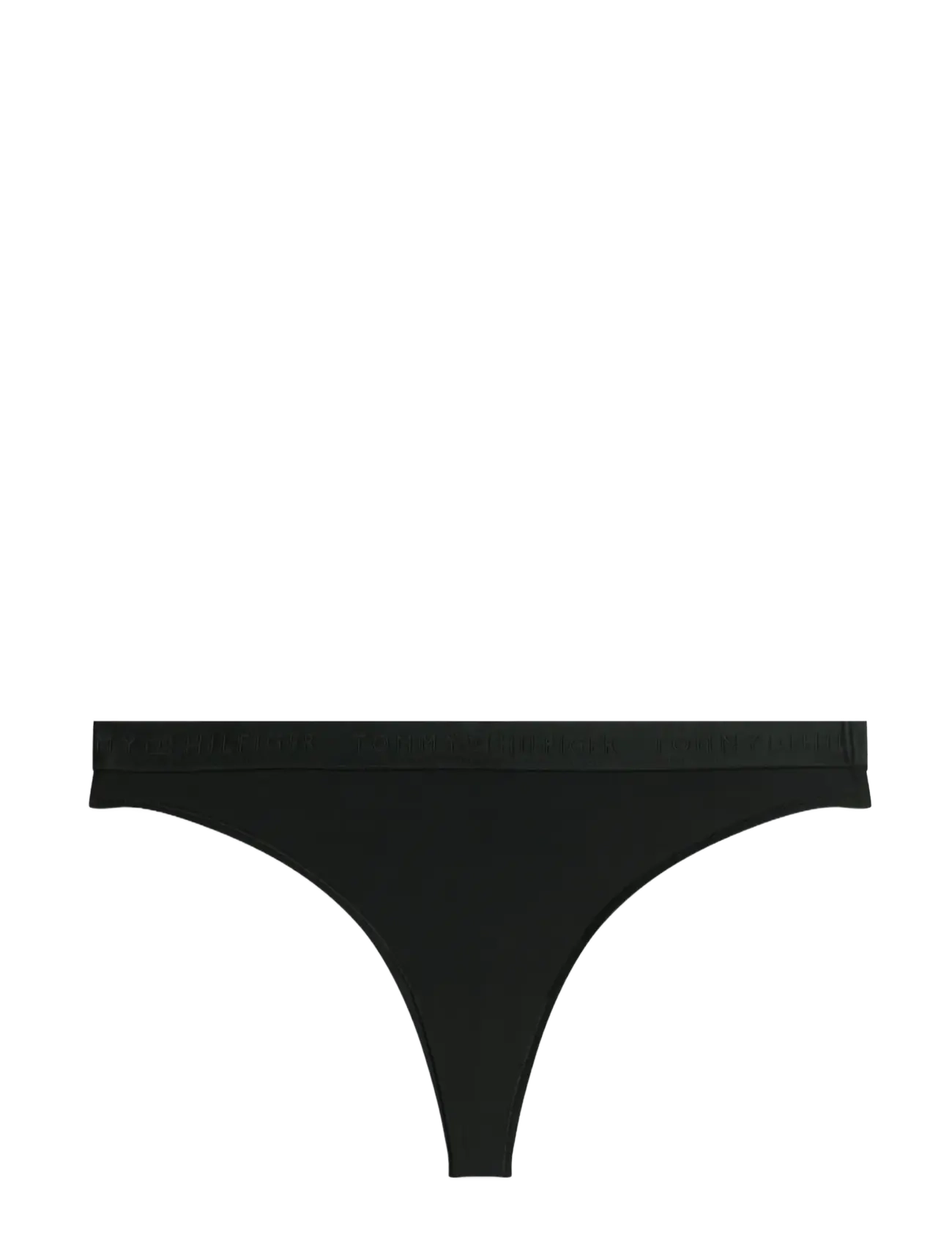 Tommy Hilfiger THONG  (EXT. SIZES) - Apakšveļa - BLACK / black