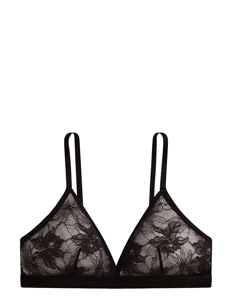 Tommy Hilfiger - TRIANGLE (EXT. SIZES) - bralette - black - 1