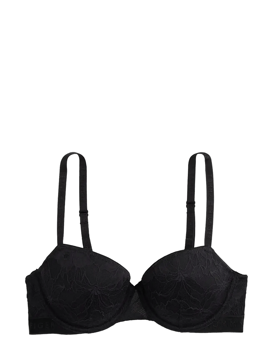 Tommy Hilfiger - DEMI BRA - push-up bhs - black - 1