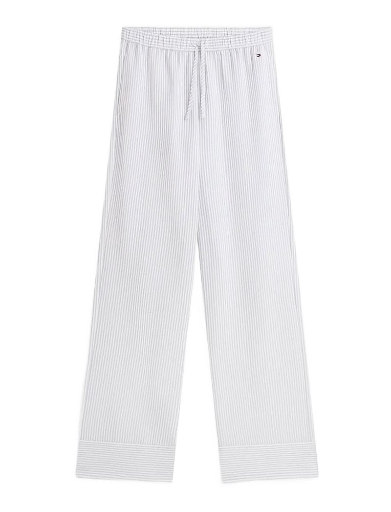 Tommy Hilfiger - SEERSUCKER PANTS - pyjamahose - ithaca brisk blue - 1