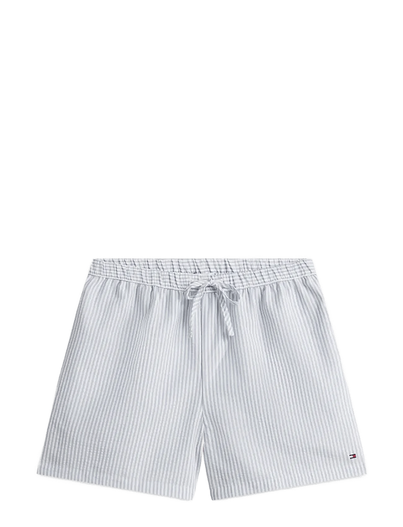 Tommy Hilfiger - JERSEY TEE SEERSUCKER SHORT SET - pyjamas - white ithaca brisk blue - 3