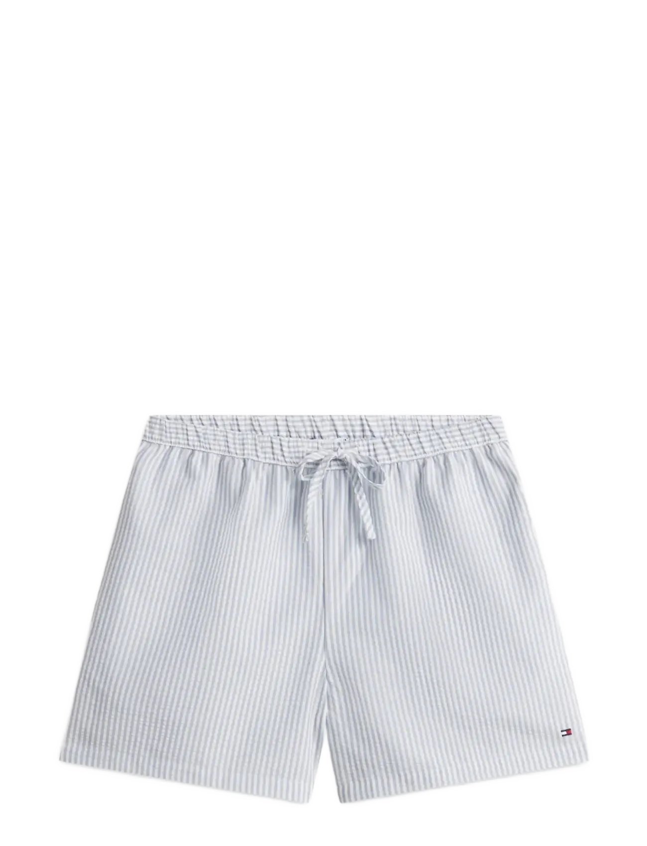 Tommy Hilfiger - JERSEY TEE SEERSUCKER SHORT SET - pyjamas - white   ithaca brisk blue - 3