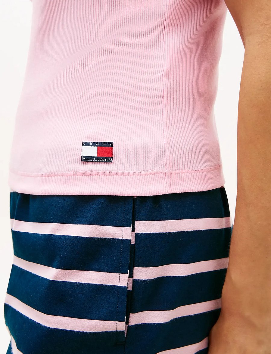 Tommy Hilfiger - TANK TOP - pysjoverdeler - classic pink - 4
