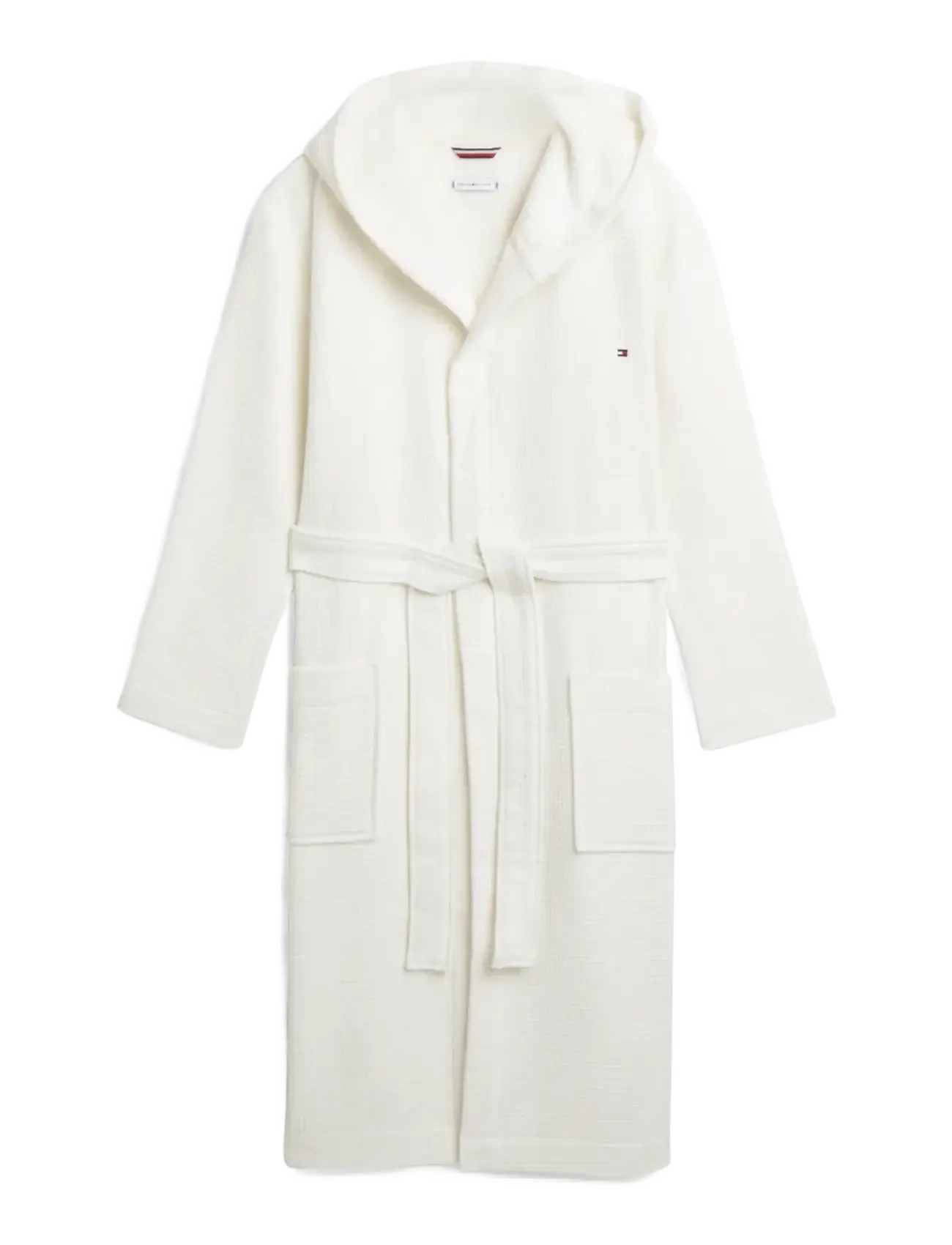 Tommy Hilfiger WAFFLE ROBE - Morgenkåper - ECRU / white