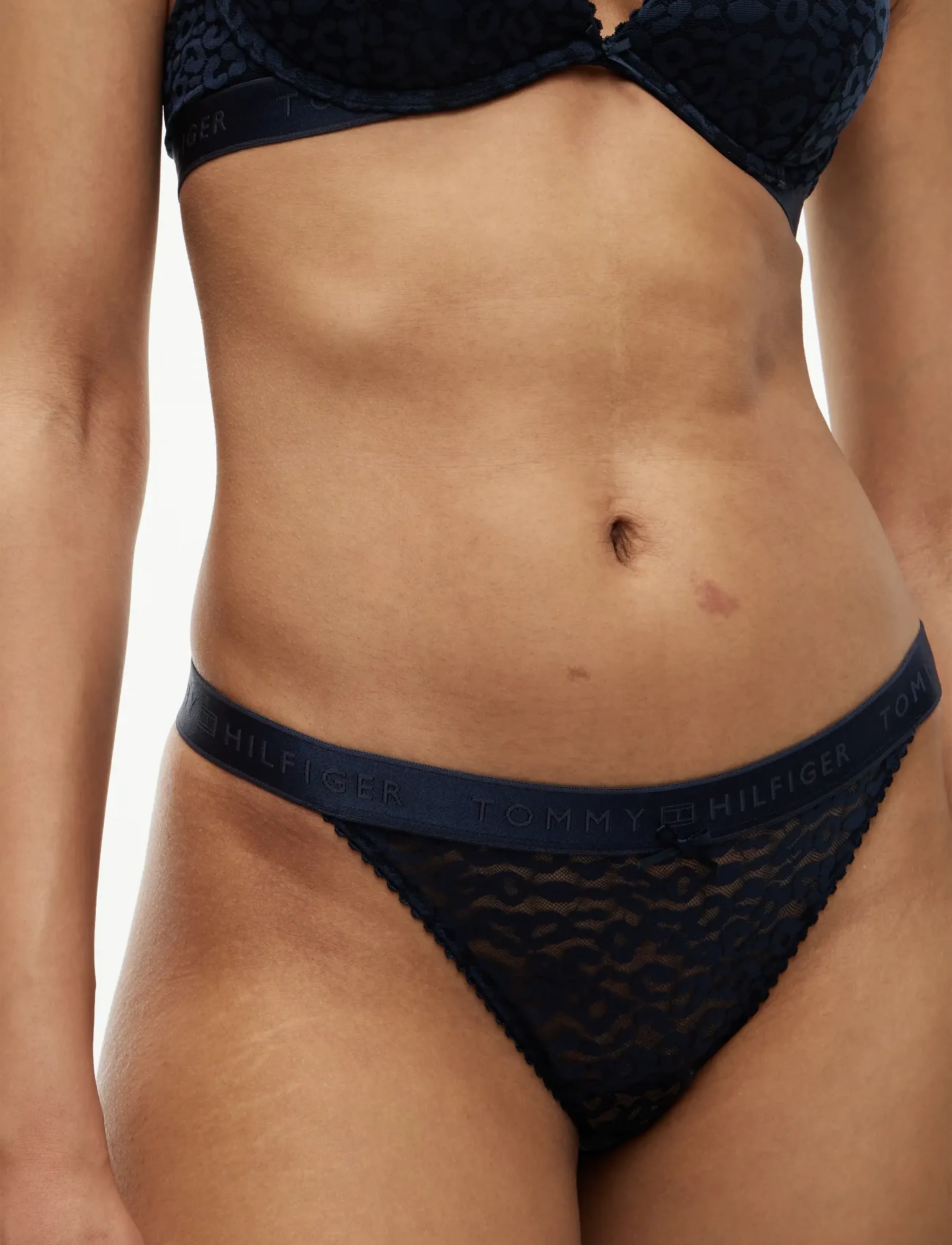 Tommy Hilfiger - TANGA THONG - stringtrusser - dark blue - 3