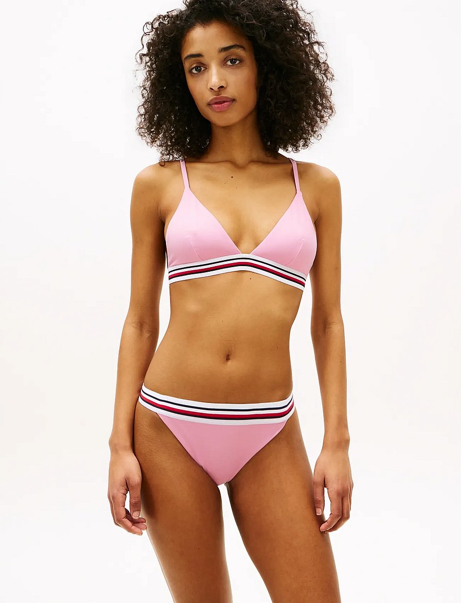 Tommy Hilfiger - TRIANGLE RP - trikampio formos bikinio liemenėlės - classic pink - 0