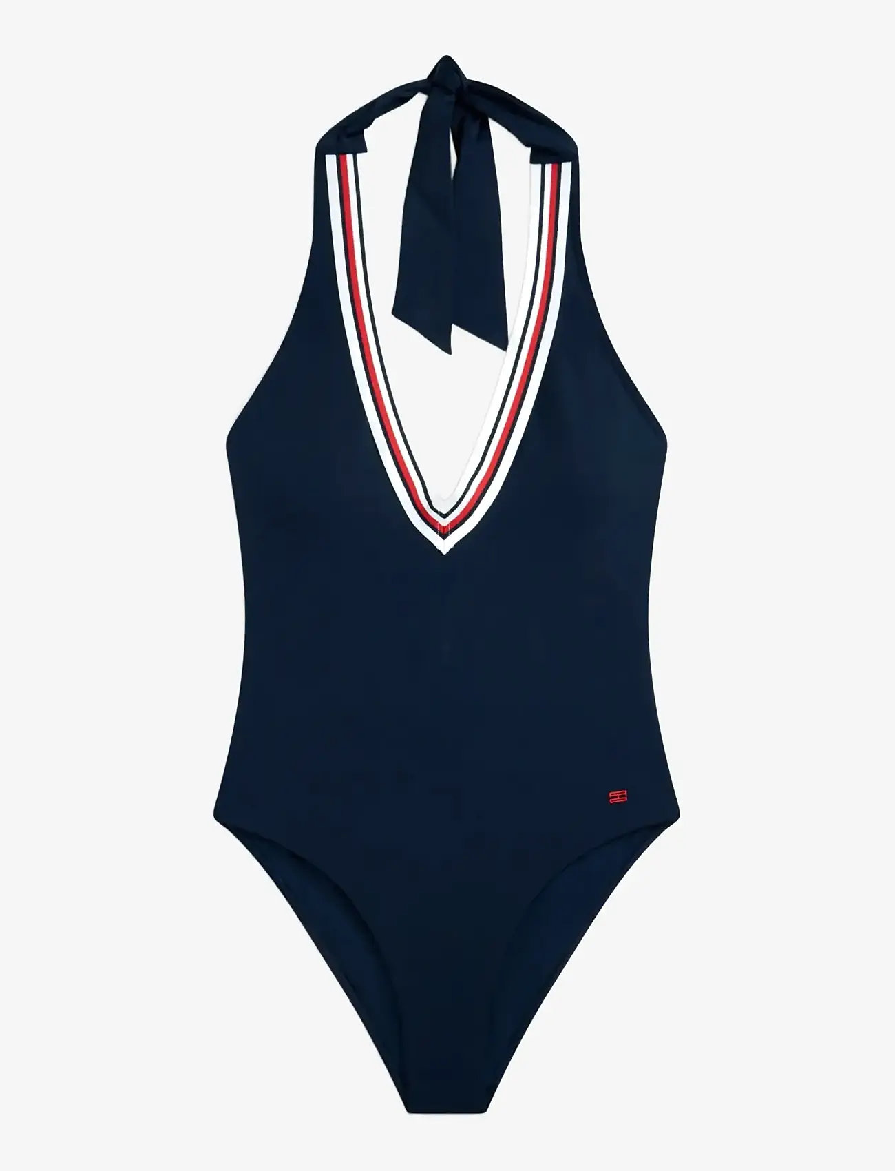 Tommy Hilfiger - HALTER RP OP - badedragter - dark night navy - 1