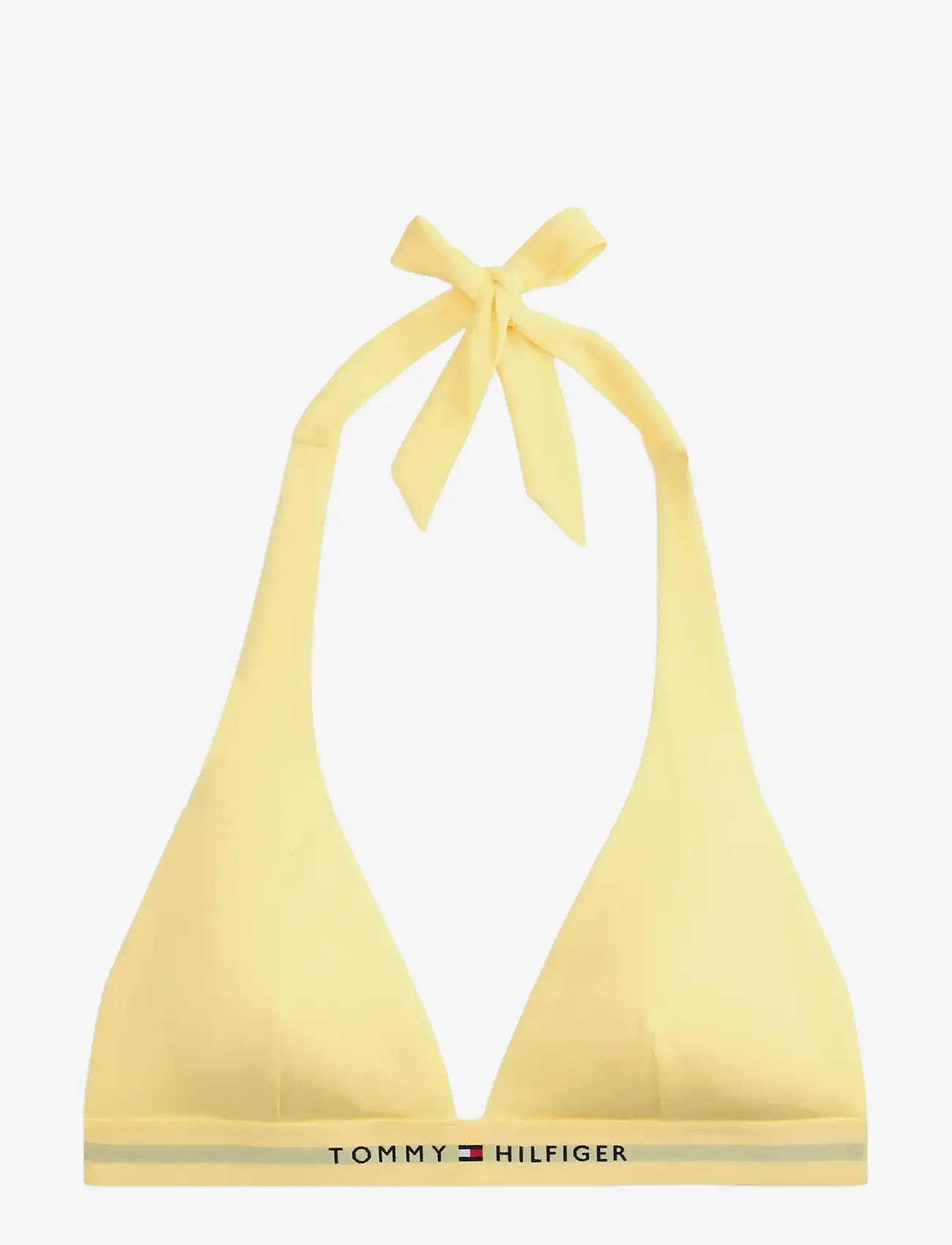 Tommy Hilfiger - HALTER RP - trekantsbikinier - citronella - 1