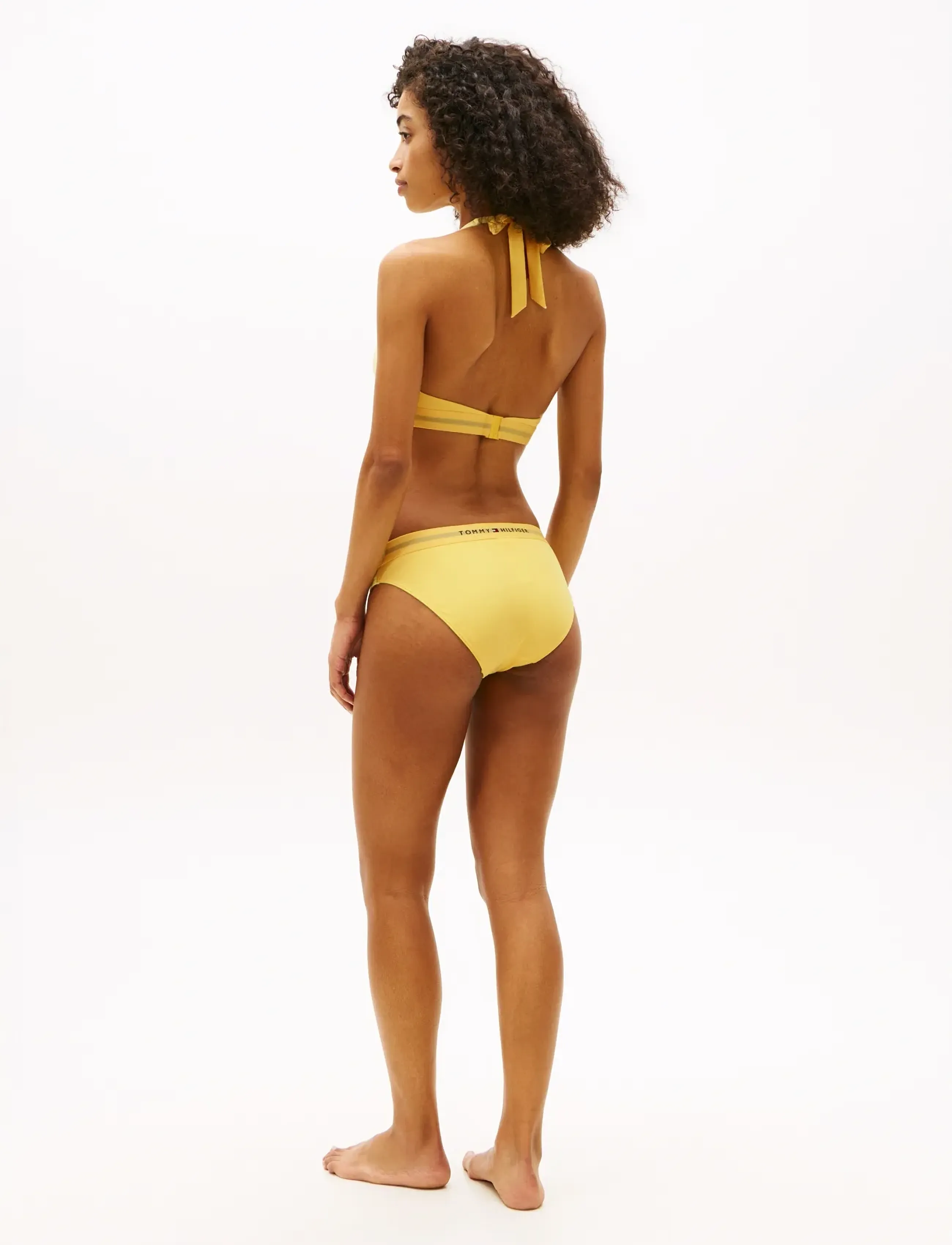 Tommy Hilfiger - HALTER RP - dreieck-bikini-oberteile - citronella - 2