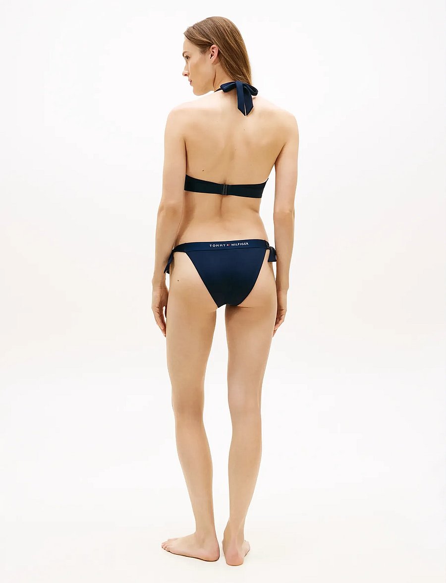 Tommy Hilfiger - HALTER RP - triangelformad bikinis - dark night navy - 2