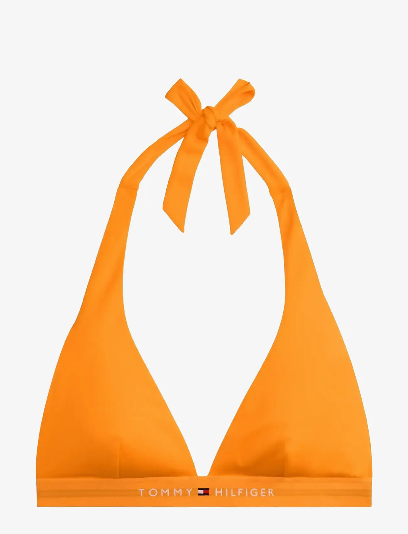Tommy Hilfiger - HALTER RP - dreieck-bikini-oberteile - orange flash - 1