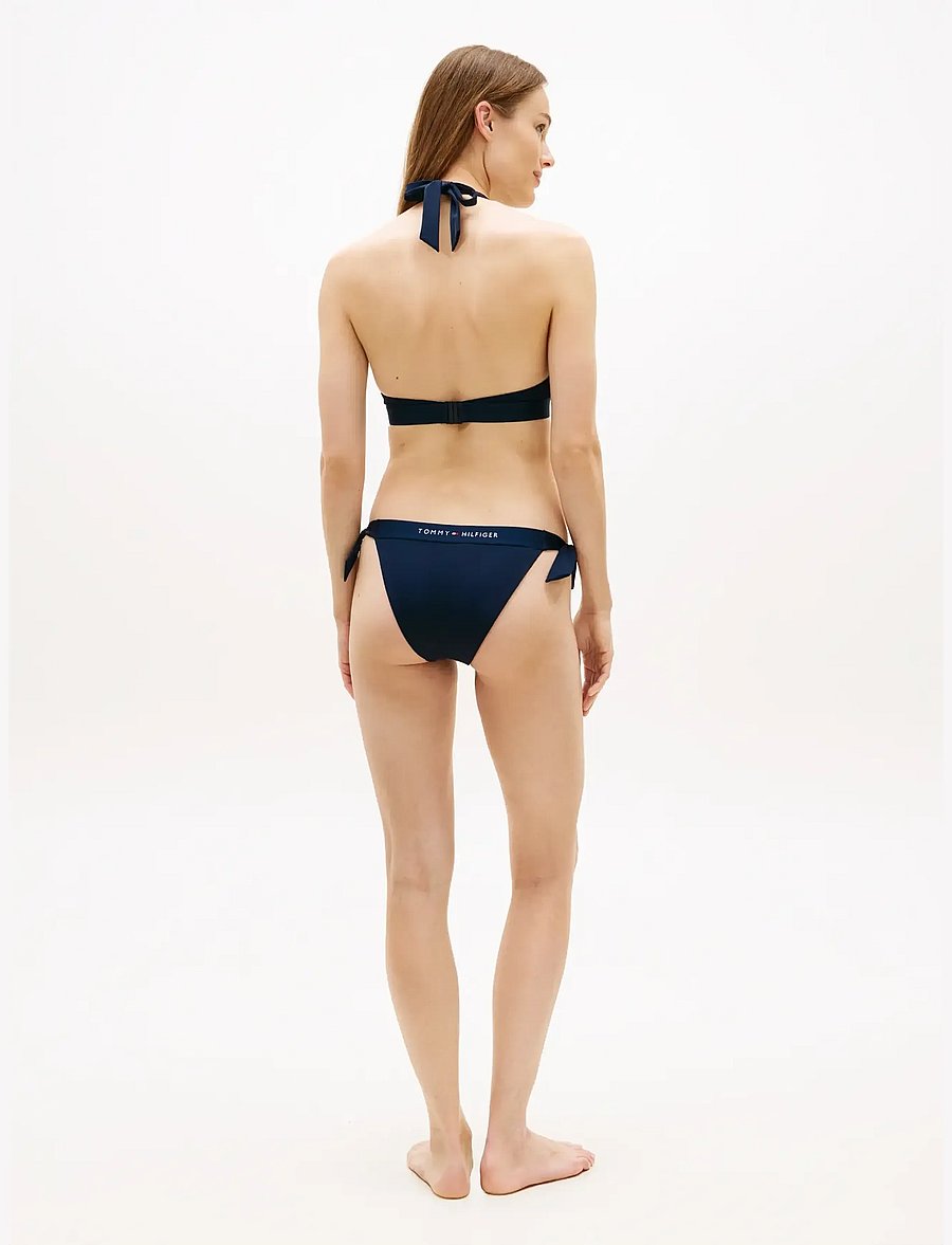 Tommy Hilfiger - STRING SIDE TIE - side tie bikinitrosor - dark night navy - 2