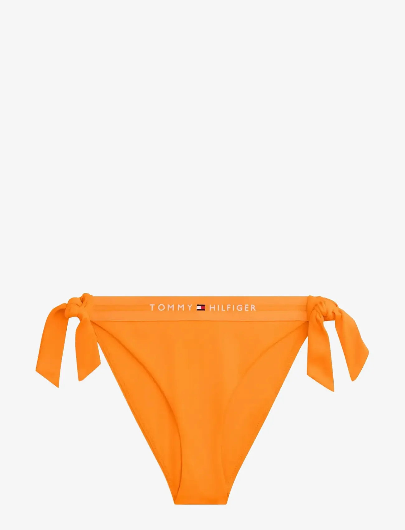 Tommy Hilfiger - STRING SIDE TIE - side tie bikinier - orange flash - 1