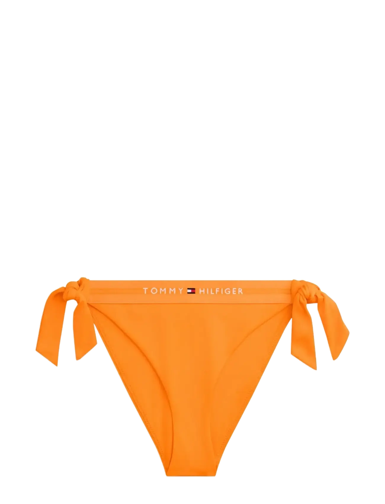 Tommy Hilfiger STRING SIDE TIE - Kläder - ORANGE FLASH / orange