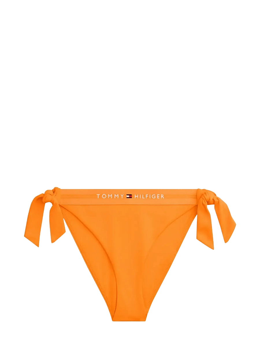 Tommy Hilfiger - STRING SIDE TIE - side tie bikinitrosor - orange flash - 1