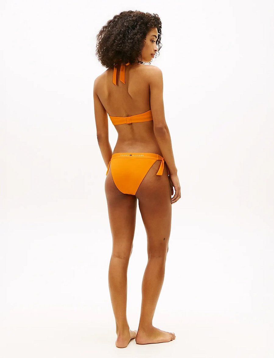 Tommy Hilfiger - STRING SIDE TIE - side tie bikinitrosor - orange flash - 2