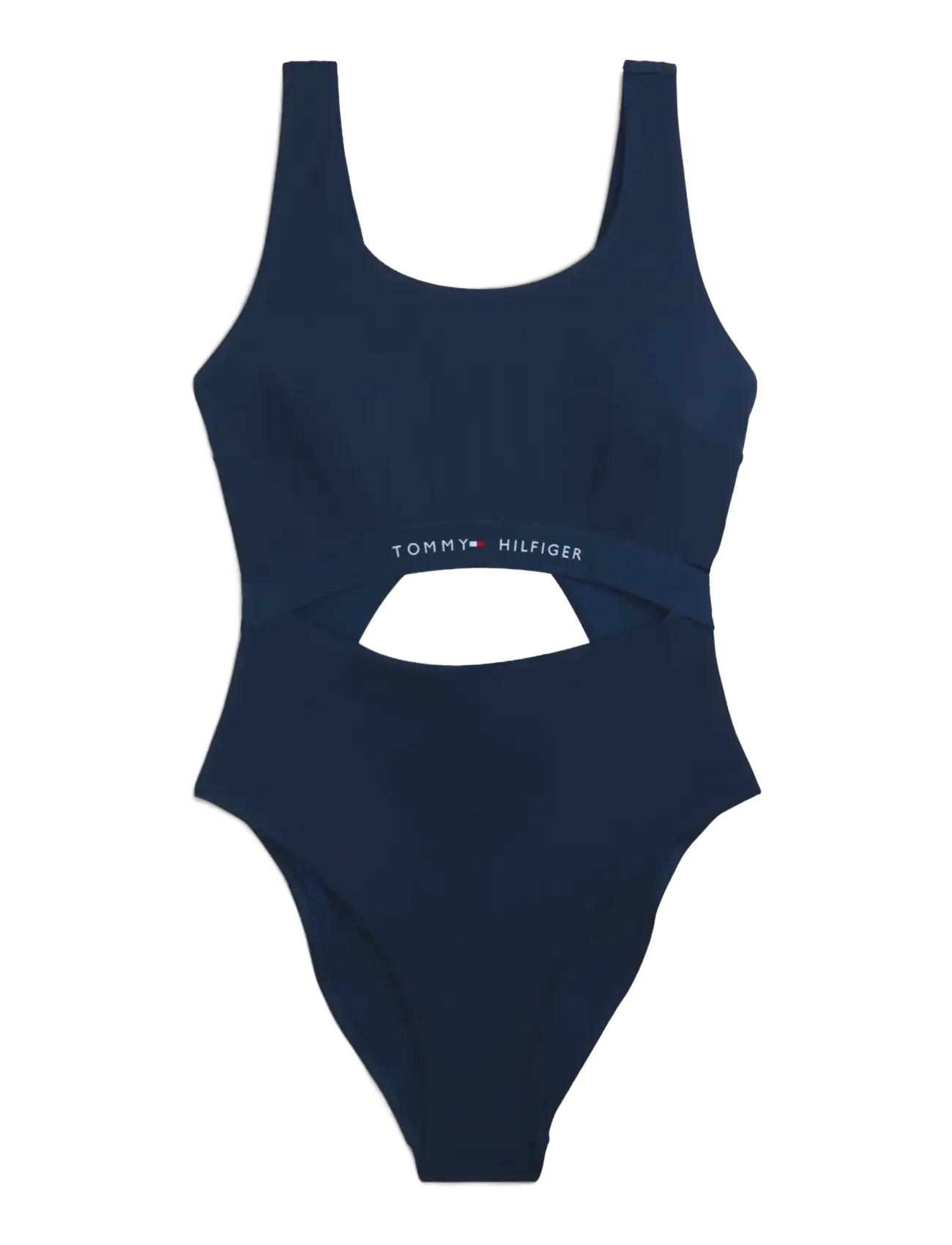 Tommy Hilfiger CUT OUT ONE PIECE - Baddräkter - DARK NIGHT NAVY / navy