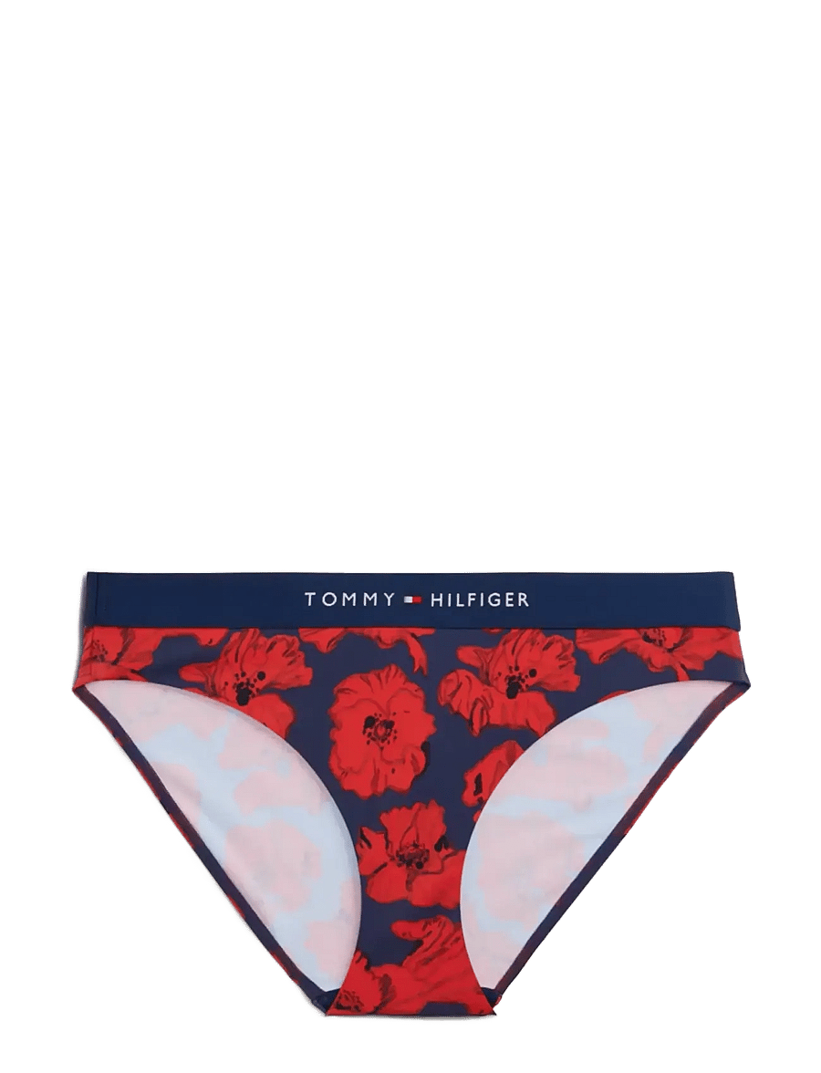 Tommy Hilfiger - CLASSIC BIKINI PRINT - bikini-slips - poppy dark night navy - 1