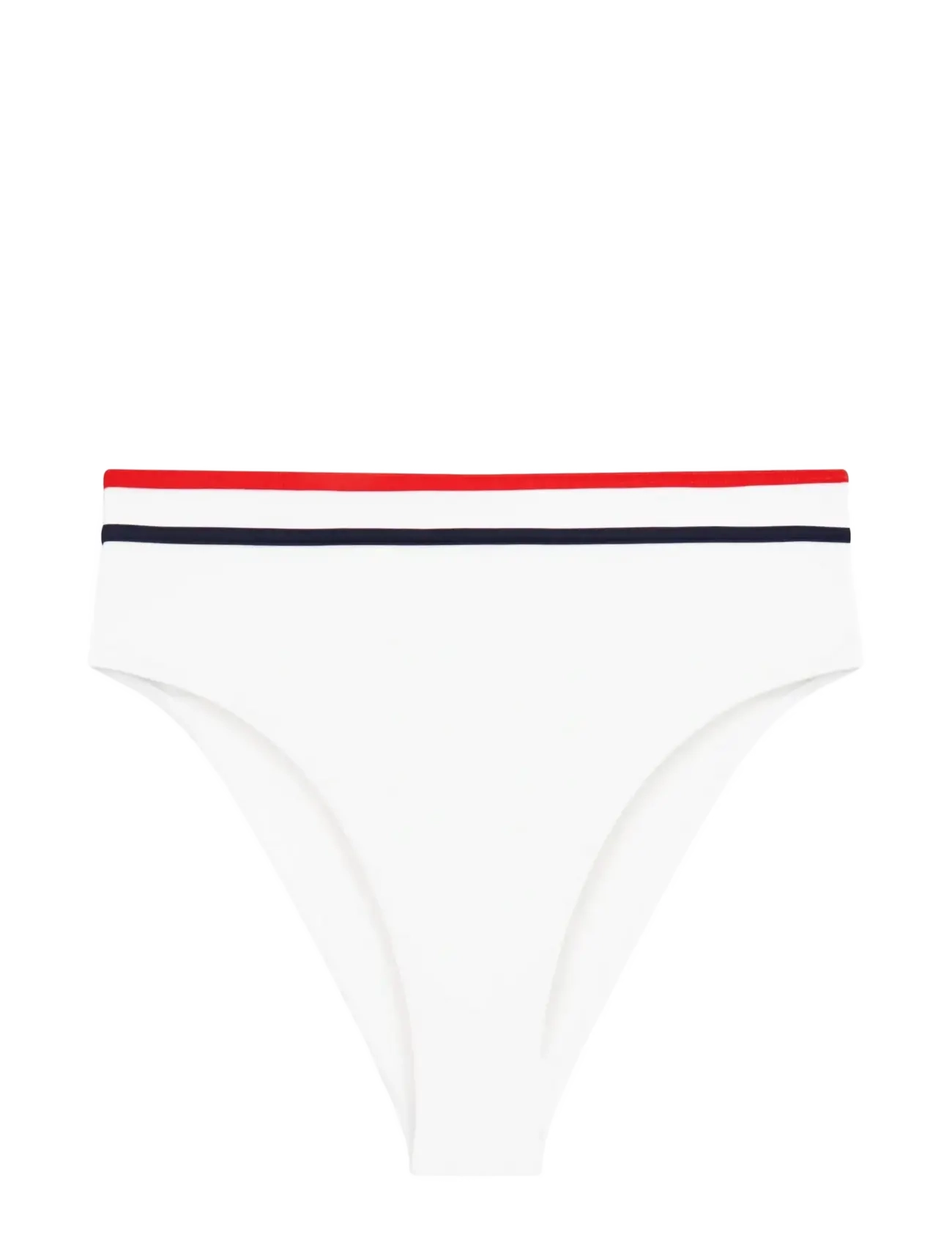 Tommy Hilfiger CHEEKY HIGH WAIST - Bikini bottoms - ECRU / white