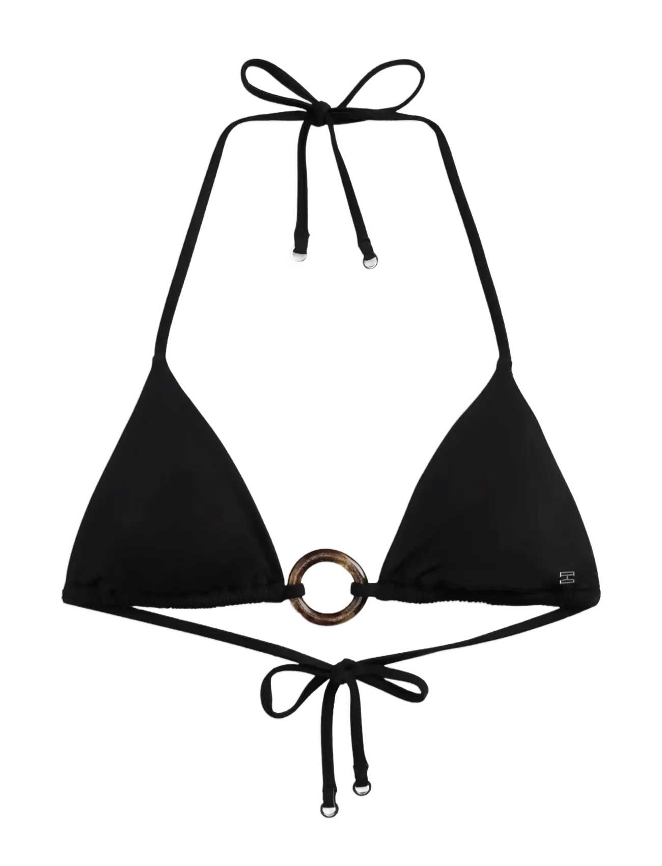 Tommy Hilfiger TRIANGLE RP - Bademode - PVH BLACK / black