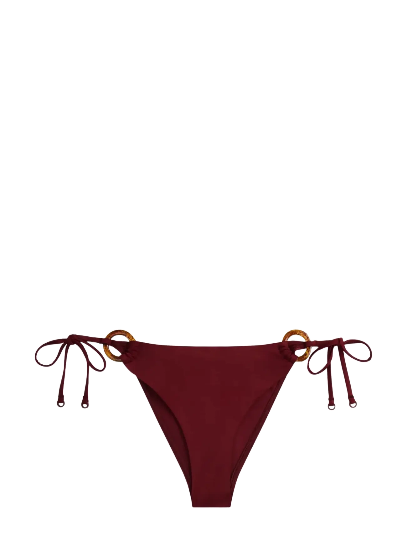 Tommy Hilfiger V STRING SIDE TIE - Side tie bikinis - LIBERTY RED / burgundy