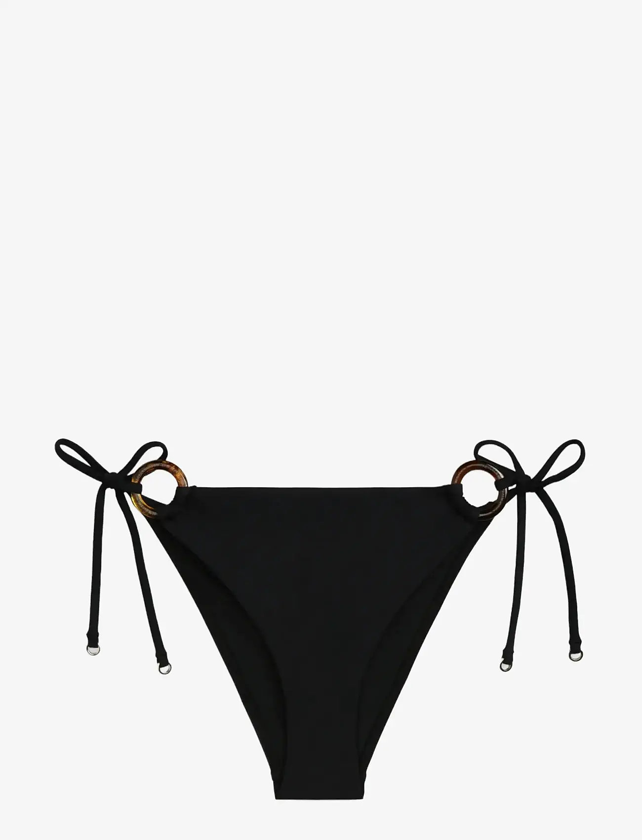 Tommy Hilfiger - V STRING SIDE TIE - pvh black - 1