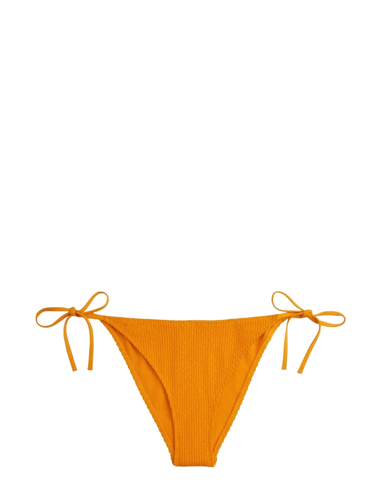 Tommy Hilfiger V STRING SIDE TIE - Tøj - ORANGE HYPE / orange