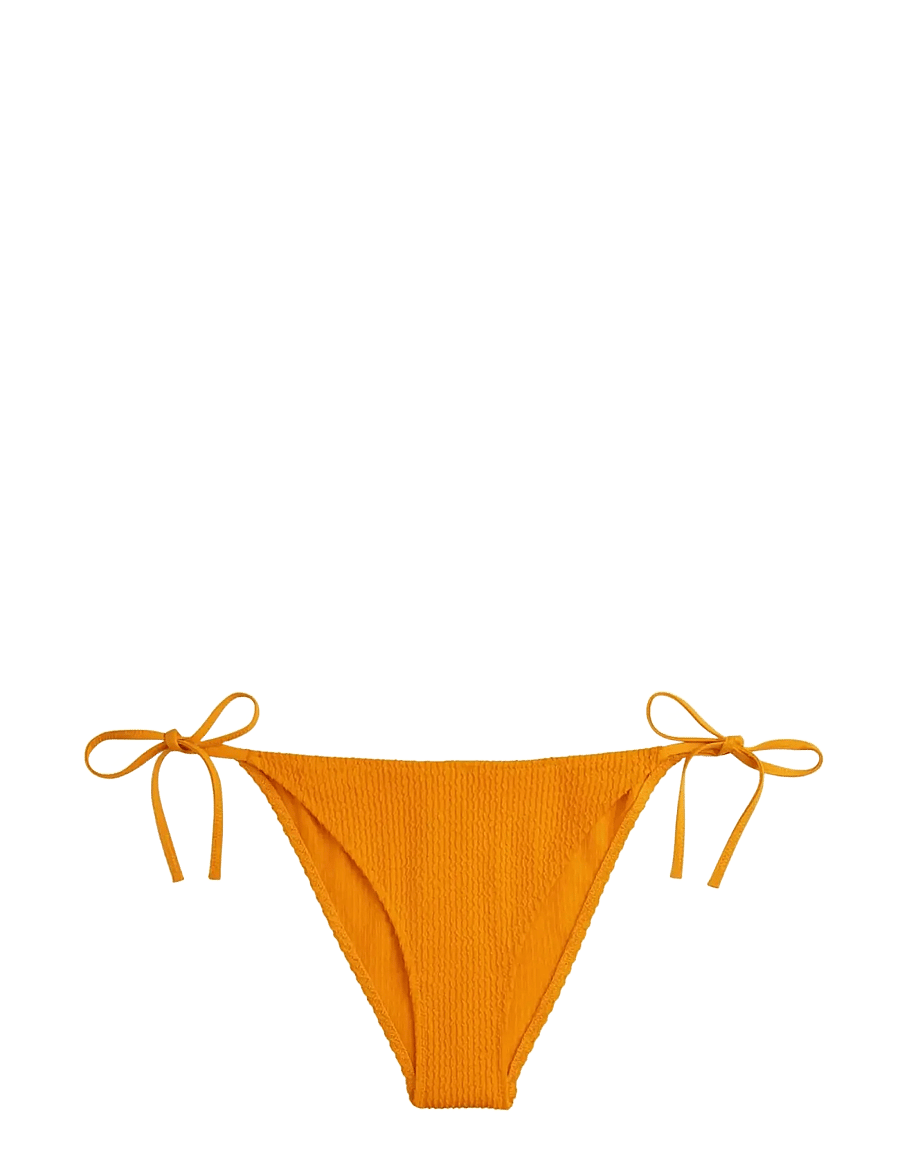 Tommy Hilfiger - V STRING SIDE TIE - side tie bikinitrosor - orange hype - 1