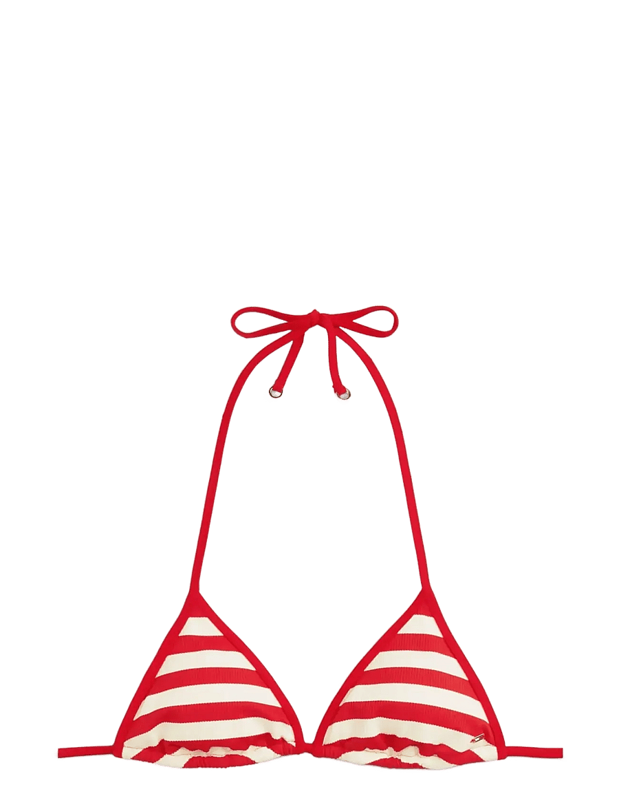 Tommy Hilfiger - TRIANGLE RP - trekantsbikinier - stripe fireworks calico - 1