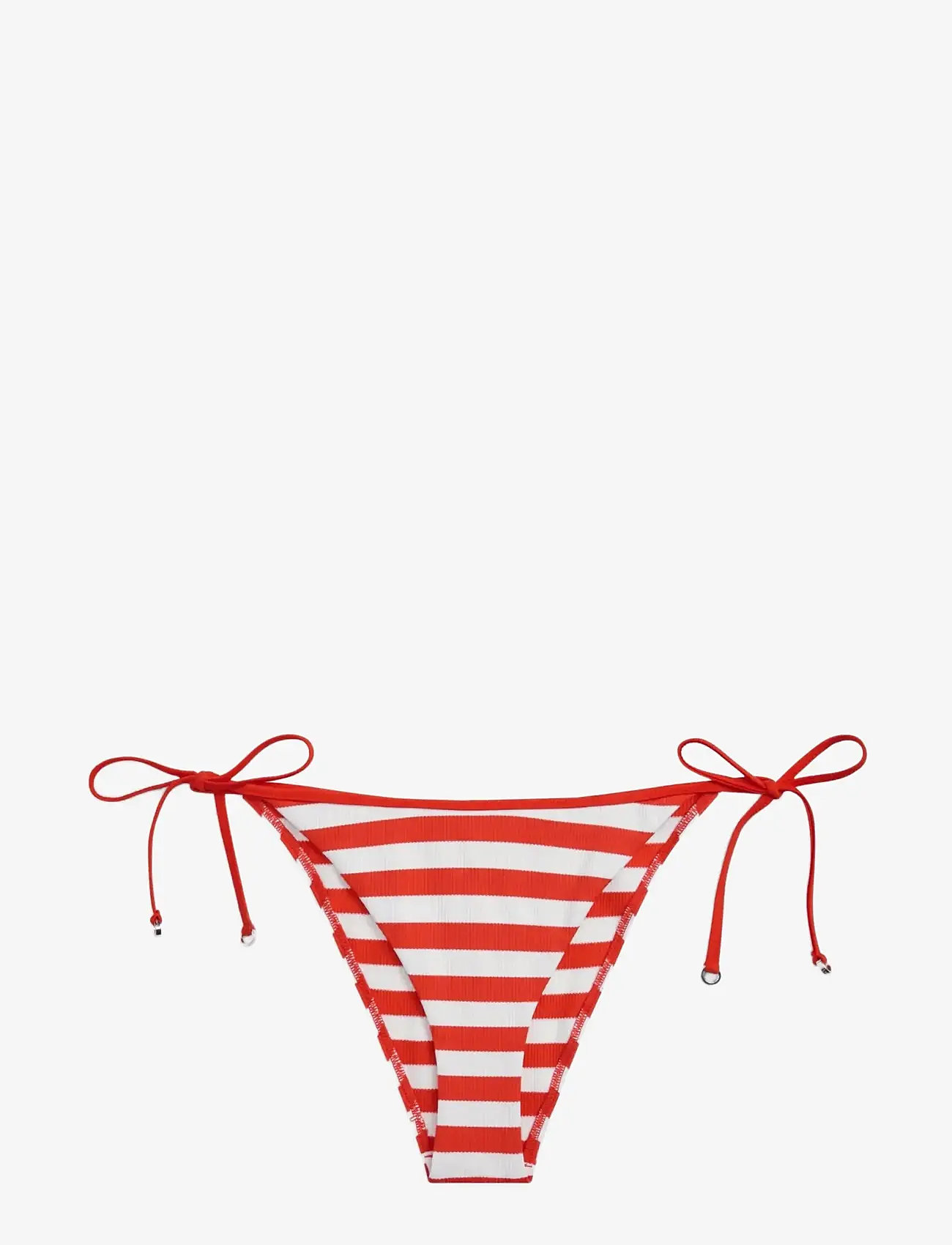 Tommy Hilfiger - V STRING SIDE TIE - bikinis mit seitenbändern - stripe fireworks calico - 1