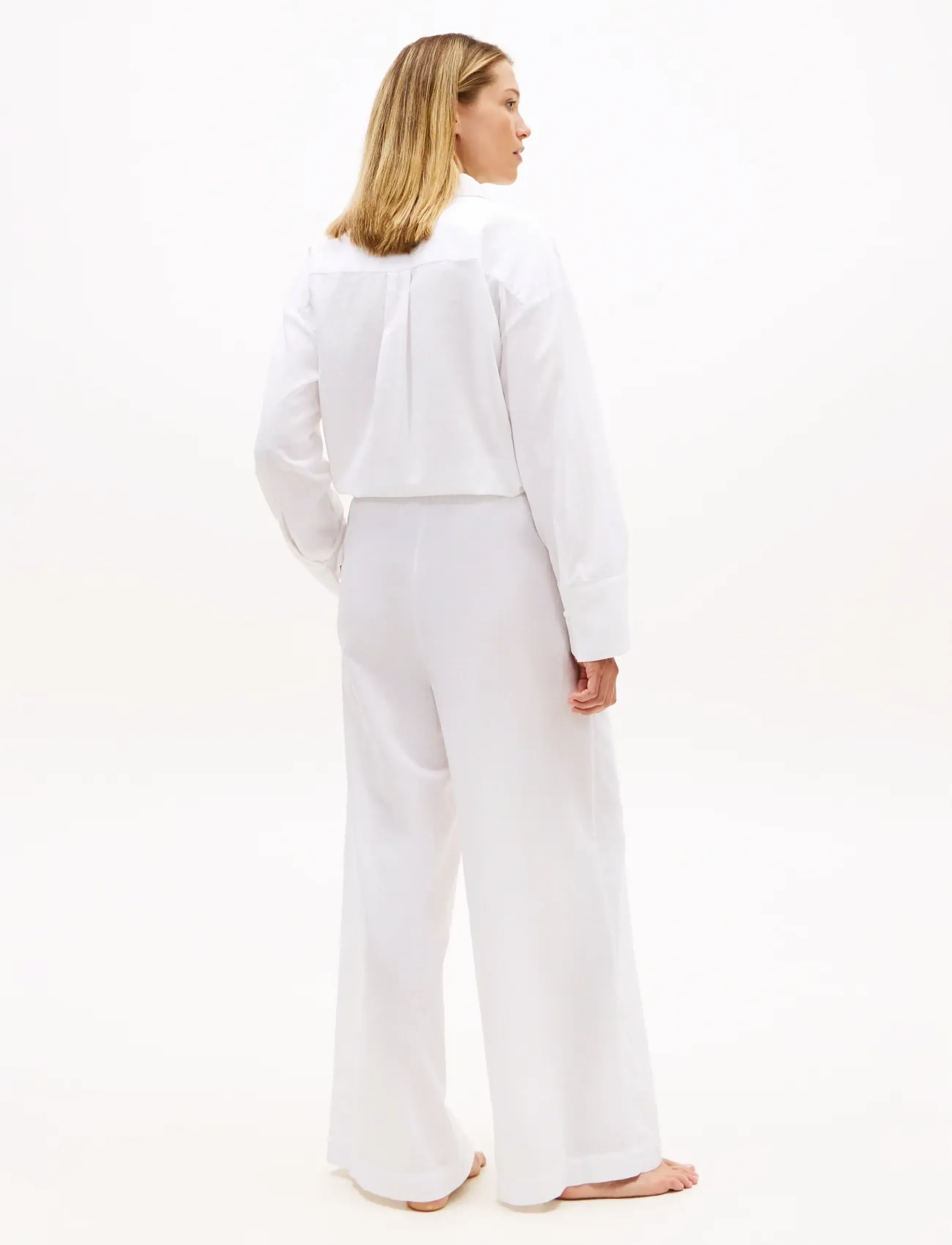 Tommy Hilfiger - WIDE LEG PANTS (EXT) - strandtøj - pvh classic white - 2