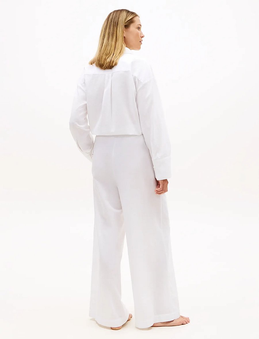 Tommy Hilfiger - WIDE LEG PANTS (EXT) - strandtøj - pvh classic white - 2