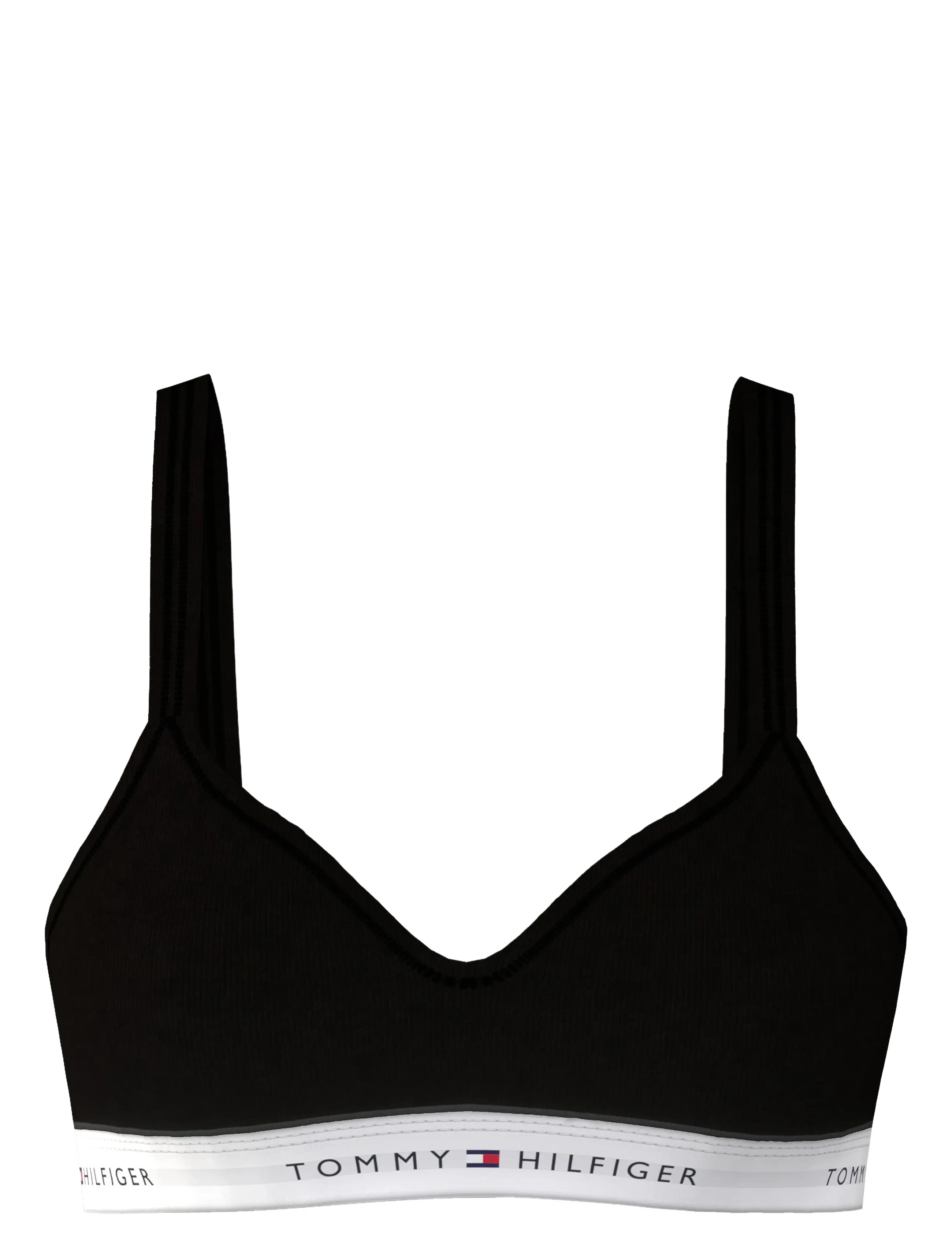 Tommy Hilfiger BRALETTE LIFT - Rinnahoidjad - BLACK / black