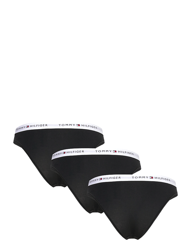 Tommy Hilfiger - 3 PACK BIKINI - püksikud - black black black - 2