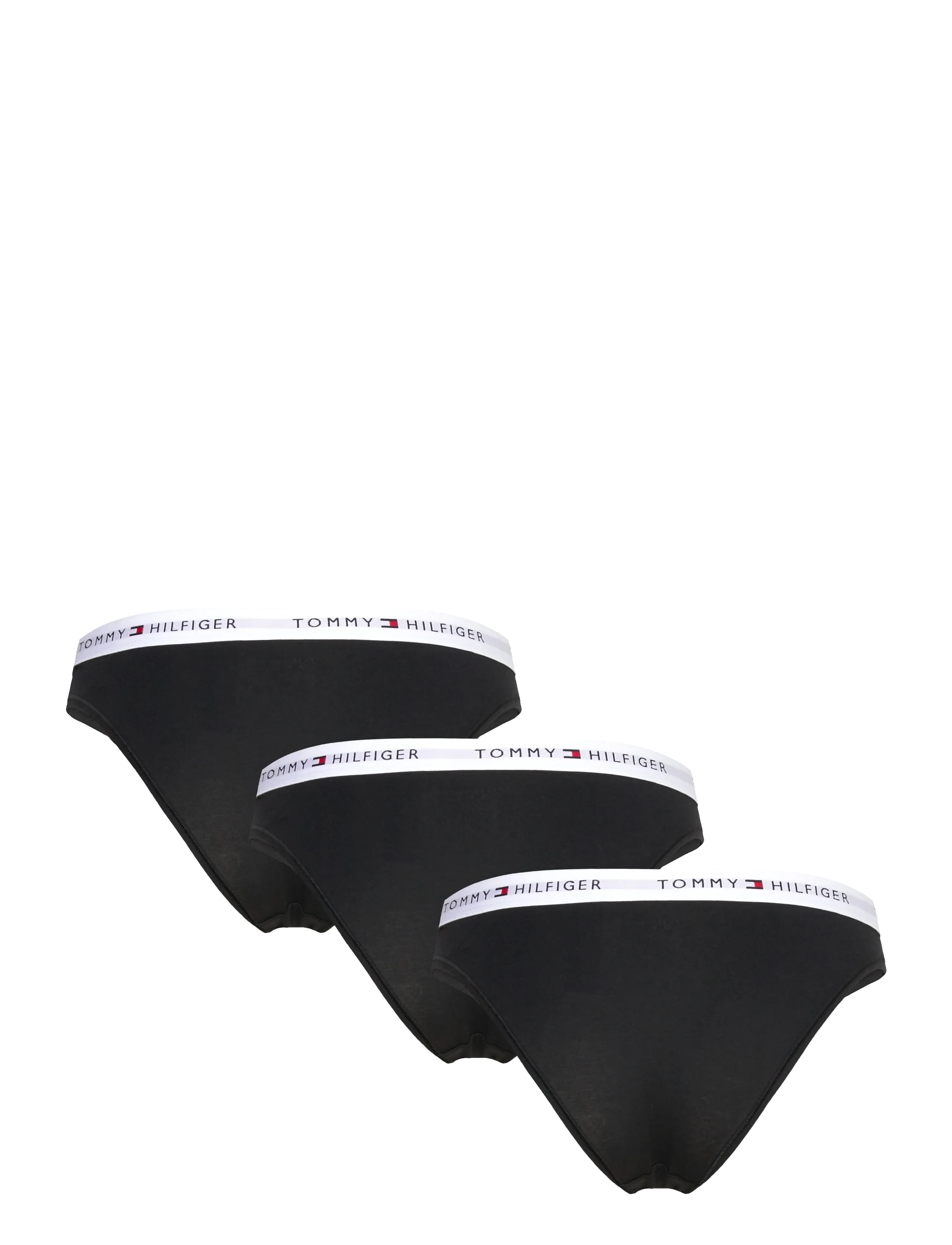 Tommy Hilfiger - 3 PACK BIKINI - briefs - black black black - 2