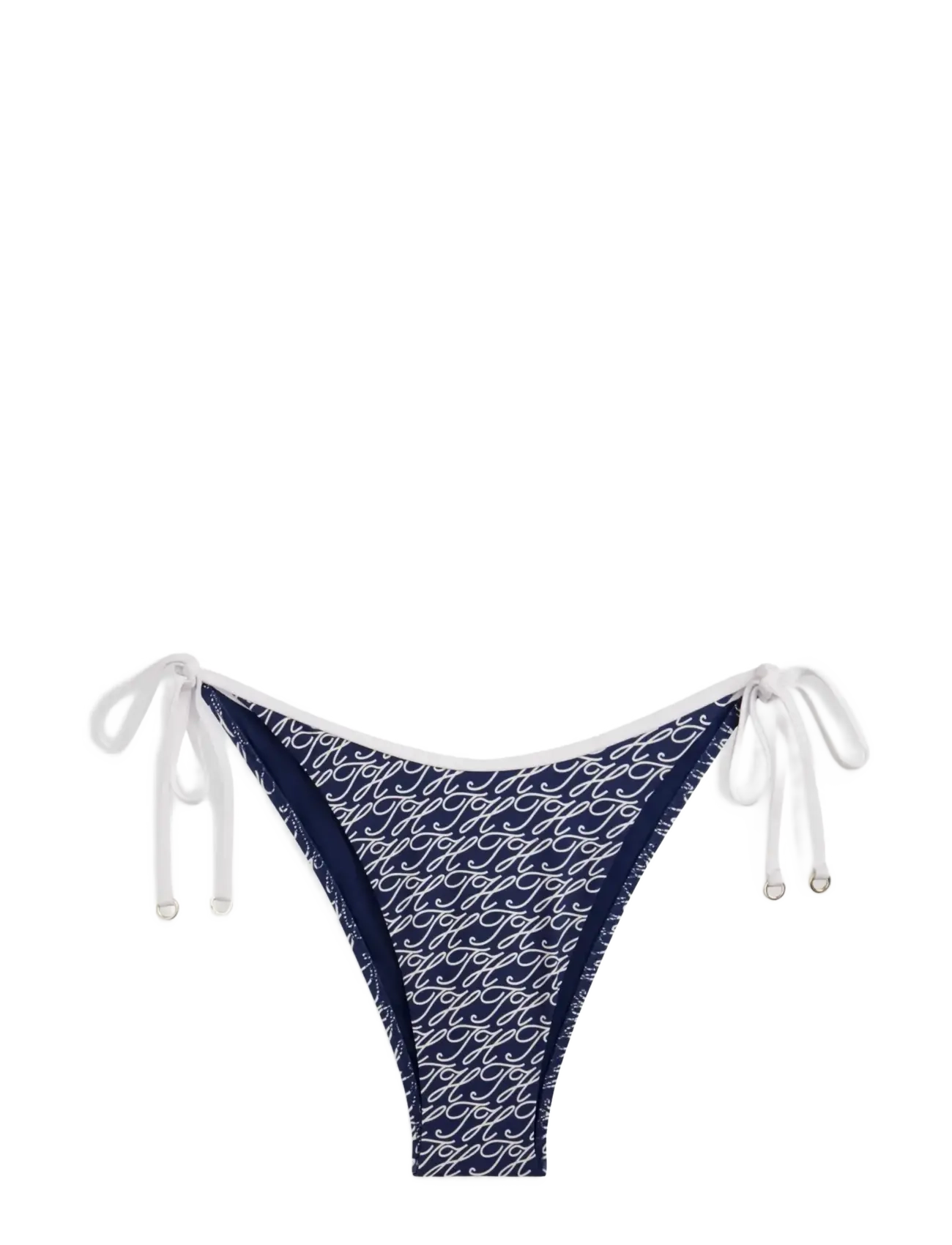 Tommy Hilfiger V SIDE TIE PRINT - Tommy Hilfiger - SCRIPT ALL OVER NAVY / navy