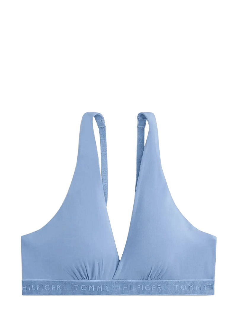 Tommy Hilfiger - LONGLINE RP TRIANGLE - triangelformad bikinis - brisk blue - 1