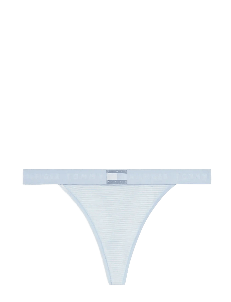 Tommy Hilfiger - PRINT TANGA THONG - stringtrusser - sweet blue ithaca - 1