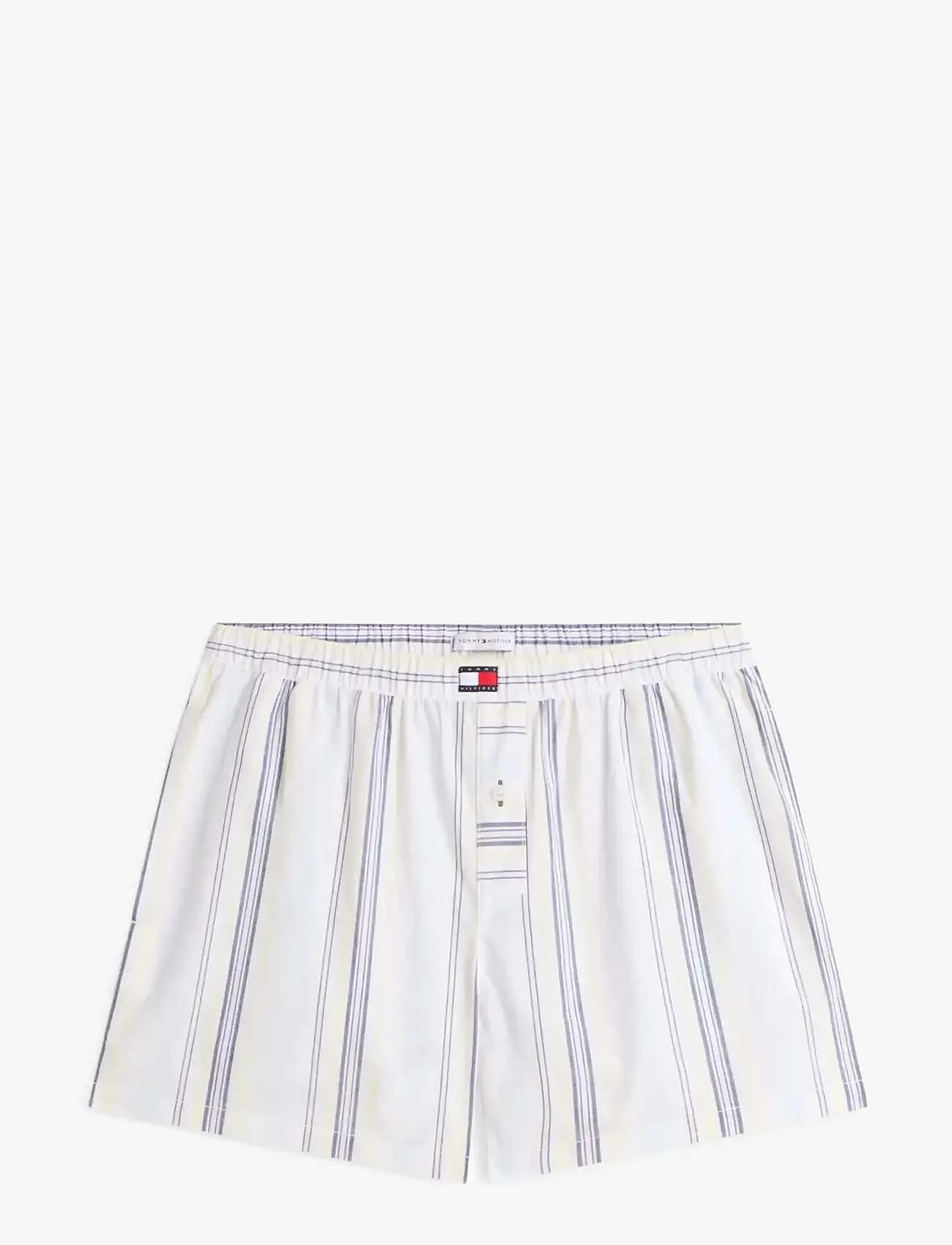 Tommy Hilfiger - POPLIN STRIPE SHORTS - shorts - keepsake blue multi stripe - 1