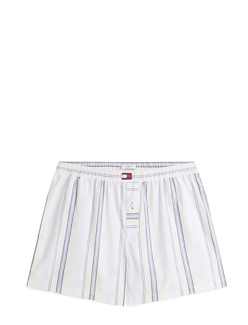 Tommy Hilfiger - POPLIN STRIPE SHORTS - shorts - keepsake blue multi stripe - 1