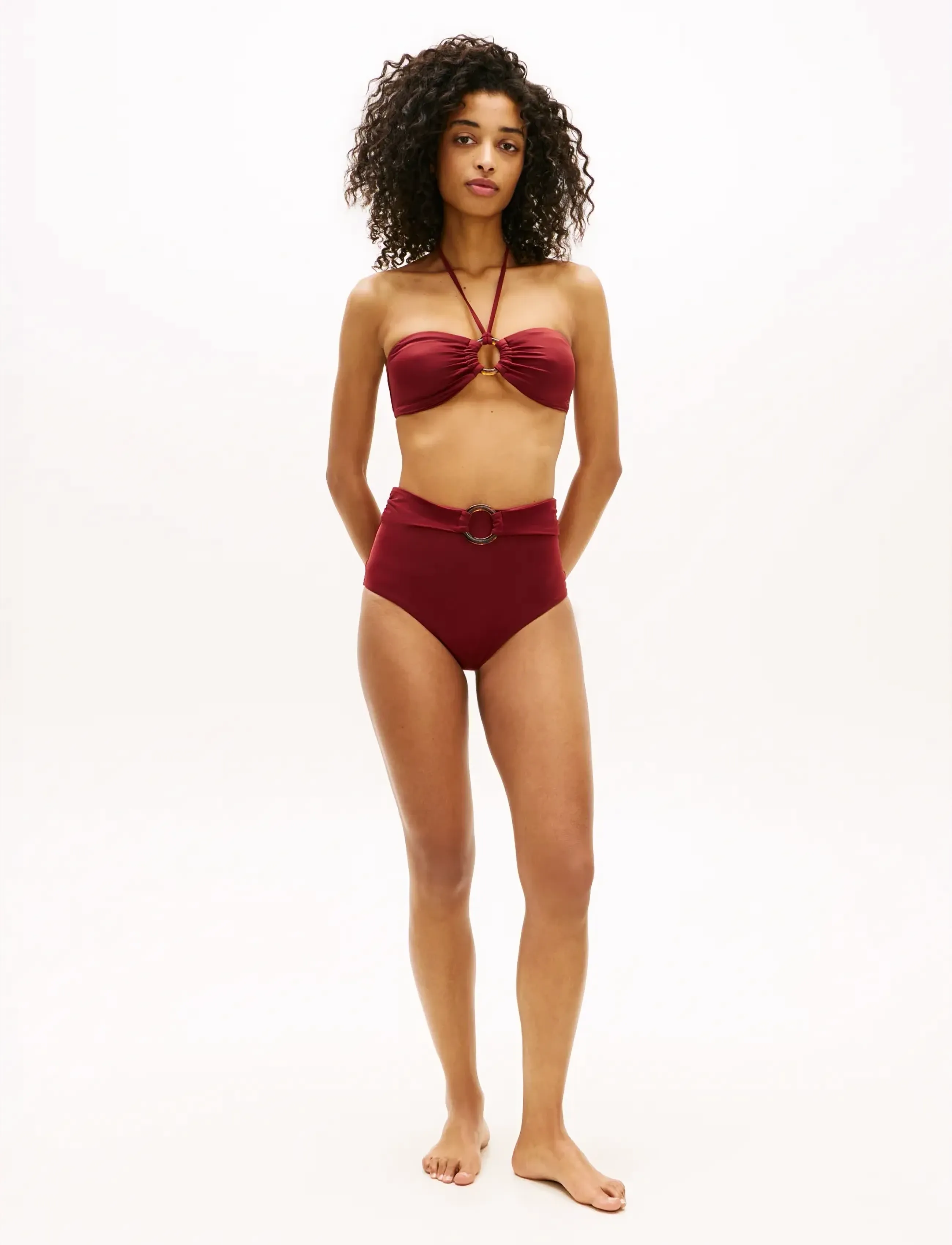 Tommy Hilfiger - CLASSIC HIGH WAIST - højtaljede bikinitrusser - liberty red - 3