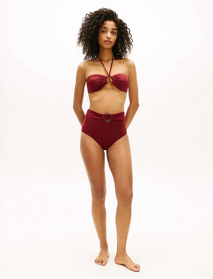 Tommy Hilfiger - CLASSIC HIGH WAIST - bikinibroekjes met hoge taille - liberty red - 3