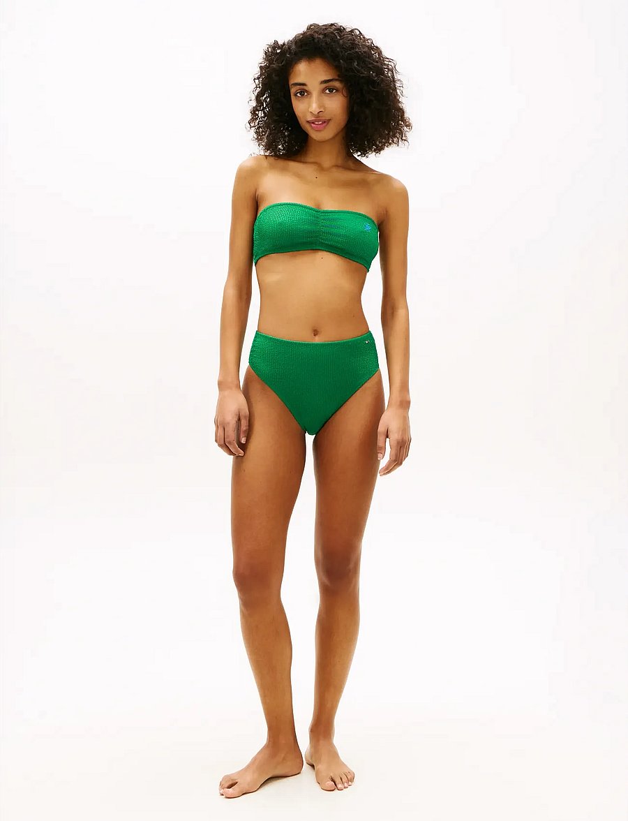 Tommy Hilfiger - HW CHEEKY BIKINI - bikinihosen mit hoher taille - courtside green - 3