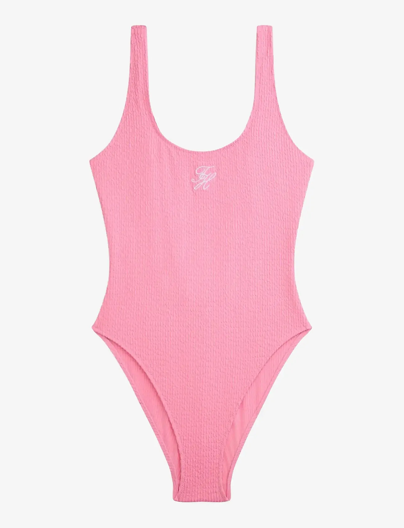 Tommy Hilfiger - SCOOP BACK ONE PIECE - badedragter - rose petal - 1